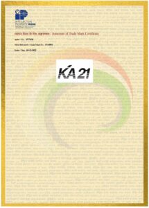 KA21インド商標